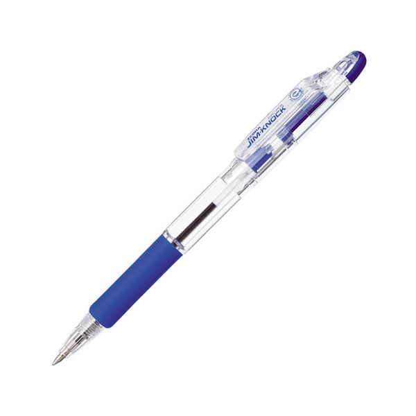 【商品名】 (まとめ) ゼブラ 油性ボールペン ジムノック 0.7mm 青 KRB-100-BL 1本 【×100セット】 【ジャンル・特徴】 筆記具 油性ボールペン ノック式 [ KRB-100-B