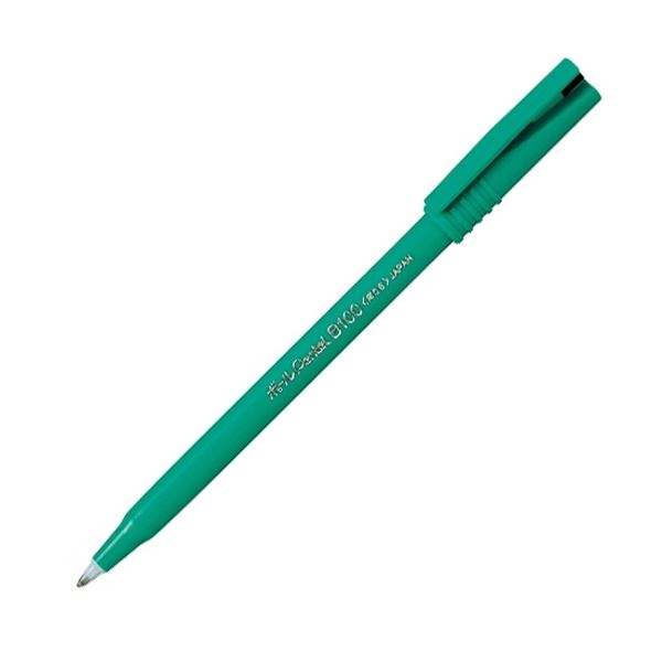 【商品名】 (まとめ) ぺんてる 水性ボールペン ボールぺんてる 0.6mm 黒 B100-AD 1本 【×100セット】 【ジャンル・特徴】 筆記具 水性ボールペン 水性ボールペン [ B100-A
