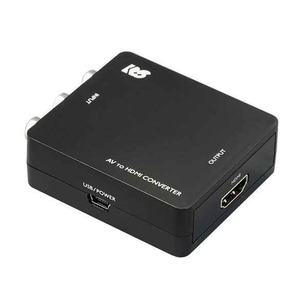 コンポジット to HDMIコンバーター RS-AV2HD1〔代引不可〕