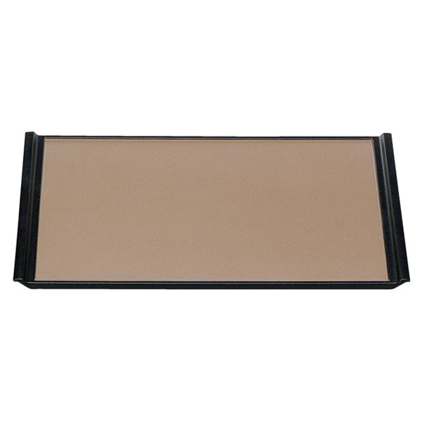 【商品名】 尺4 フライト盆/トレー 【ベージュメタ普賢塗SL】 425mm×301mm×20mm 日本製 〔和食 レストラン 店舗 お店〕 【ジャンル・特徴】 フライト盆 トレー おぼん 国産 日本