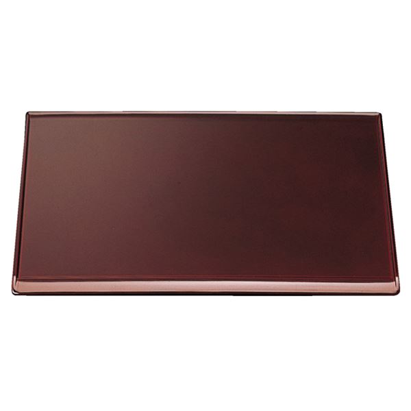 【商品名】 尺2 雅卓上敷盆/トレー 【溜毘沙門天 SL】 360×273×11mm 日本製 〔和食 レストラン 居酒屋 店舗 お店〕 【ジャンル・特徴】 雅卓上敷盆 トレー おぼん 国産 日本産 食