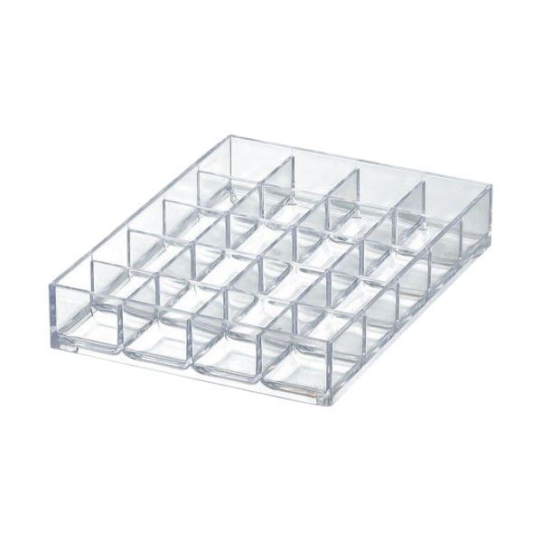【商品名】 (まとめ) システムトレー 【A6 20分割】 アクセサリー 文具 収納 クリア 『ライフモデュール』 【40個セット】 【ジャンル・特徴】 収納 保管 整理整頓 小物収納 小物入れ リビ
