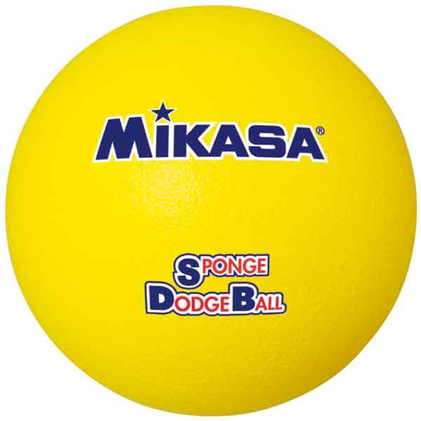 MIKASA（ミカサ）ドッジボール スポンジドッジボール イエロー 〔STD21〕〔代引不可〕