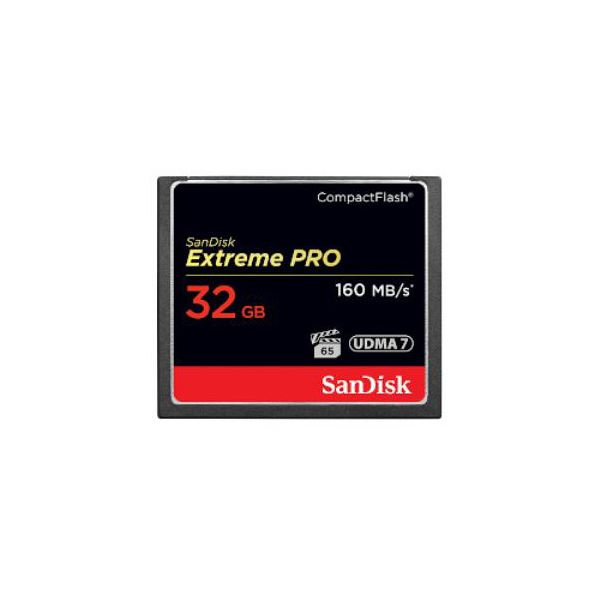 SanDisk エクストリーム プロ コンパクトフラッシュ 32GB SDCFXPS032GJ61〔代引不可〕