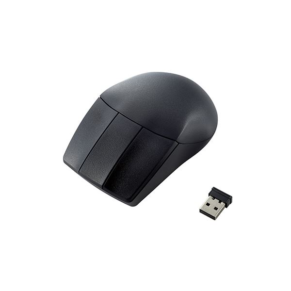 エレコム 3D CAD向け3ボタンマウス 無線2.4GHz ブラック M-CAD01DBBK〔代引不可〕