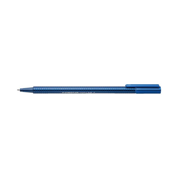 （まとめ）ステッドラー トリプラス油性ボールペン ブルー 437 F-3（×300セット）〔代引不可〕