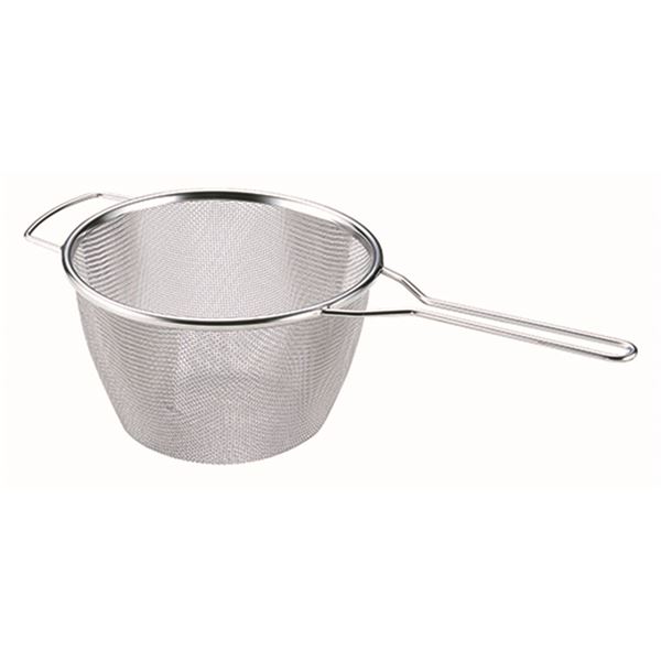 【商品名】 ステンレス ざる/調理器具 【18cm】 取っ手付き 日本製 シェイプライン 共柄 パスタストレーナー 〔キッチン 台所〕 【ジャンル・特徴】 シェイプライン 共柄 パスタストレーナー ざ