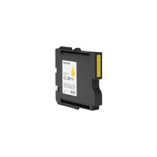 【商品名】 リコー GXカートリッジ GC31YH イエロー Lサイズ 515750 1個 【ジャンル・特徴】 メーカー純正インクジェットカートリッジ [ 515750 ]