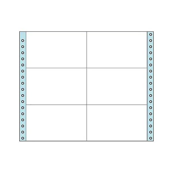 【商品名】 コクヨ 連続伝票用紙（タックフォーム）横11×縦9インチ（279.4×228.6mm）6片 ECL-429 1箱（500シート） 【ジャンル・特徴】 OA機器のタイプや、さまざまな使用目的