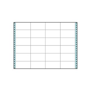 【商品名】 コクヨ 連続伝票用紙（タックフォーム）横15×縦11インチ（381.0×279.4mm）24片 ECL-745 1箱（50シート） 【ジャンル・特徴】 OA機器のタイプや、さまざまな使用目