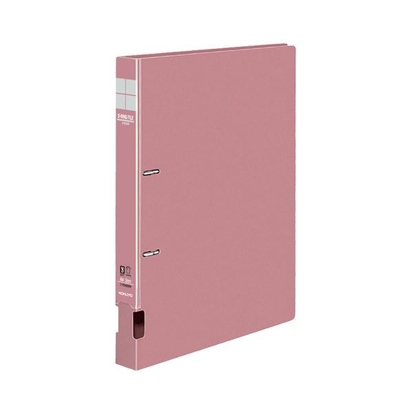 【商品名】 コクヨ DリングファイルS型再生PP表紙 A4タテ 2穴 200枚収容 背幅34mm ピンク フ-FD420NP 1セット（10冊） 【ジャンル・特徴】 【ユニバーサルデザイン】再生ポリプ