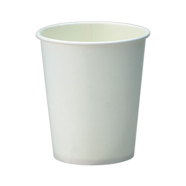 【商品名】 TANOSEE 紙コップ ホワイト205ml（7オンス） 1ケース（2500個：100個×25パック） 【ジャンル・特徴】 品質重視の日本製。 [ TS7OZ2500P ]