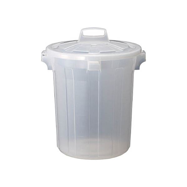 【商品名】 TRUSCO 半透明 PPペール丸型 本体75L TPTM-75 1個（フタ別売） [ TPTM75 ]