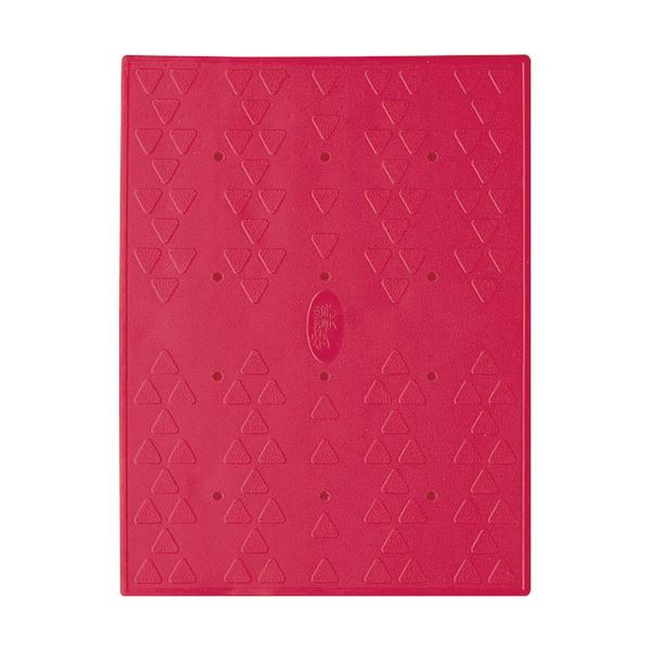 【商品名】 （まとめ）アロン化成 吸着すべり止めマット浴槽内用 C 28×36cm レッド 535-128 1パック（2枚）【×2セット】 【ジャンル・特徴】 抜群のすべり止め効果。 [ 535-12