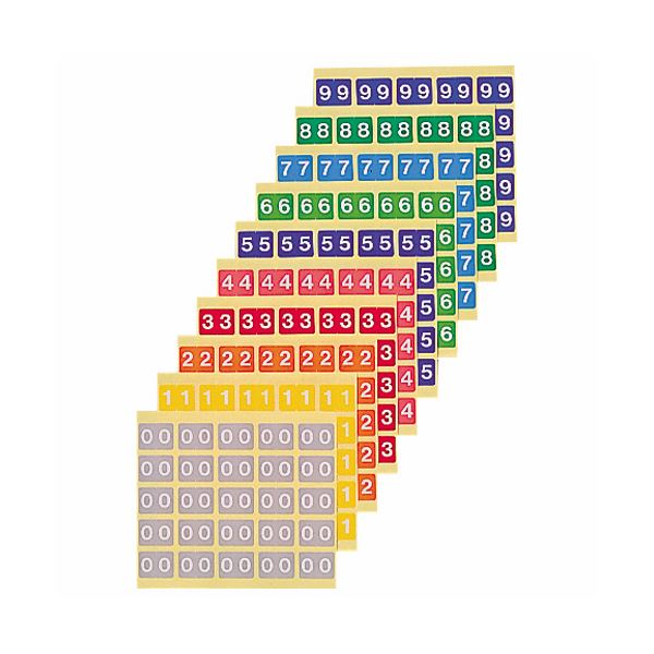 【商品名】 （まとめ）ライオン事務器 カラーナンバーラベルM 数字7 KM-2-7 1パック（250片：25片×10シート）【×5セット】 【ジャンル・特徴】 ファイルの整理、分類に便利なカラーナンバ