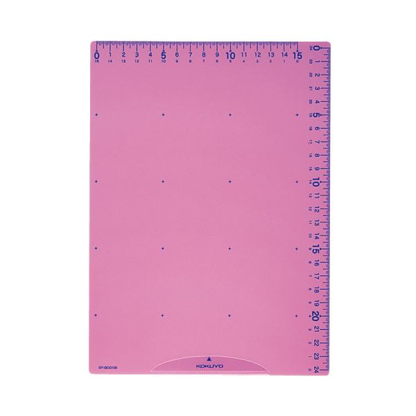 【商品名】 （まとめ）コクヨ 下敷き（まなびすと）ピンクGY-GCg 100P 1セット（10枚）【×5セット】 【ジャンル・特徴】 クリップボードにもなる便利な下敷き。2辺に見やすい山型の目盛り付き