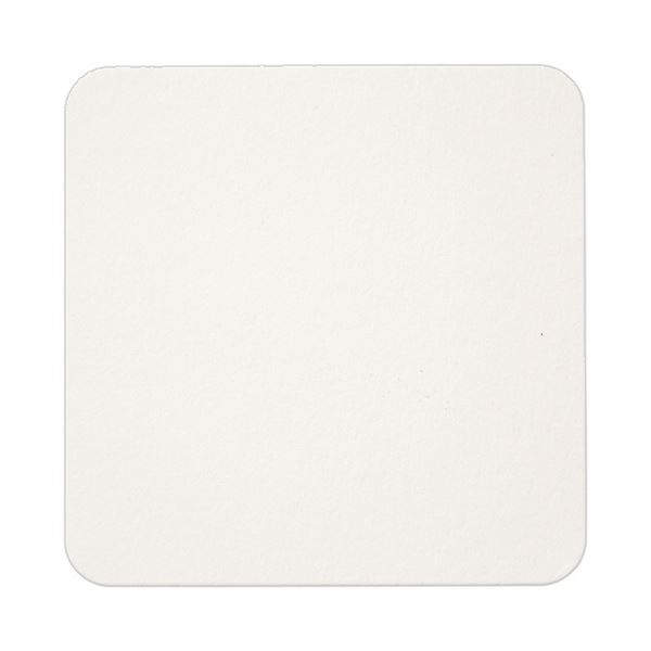 【商品名】 （まとめ）TANOSEE ペーパーコースター無地（角）厚さ0.5mm 1パック（200枚）【×10セット】 【ジャンル・特徴】 手軽な使いきり紙製コースター。 [ FPC200K ]