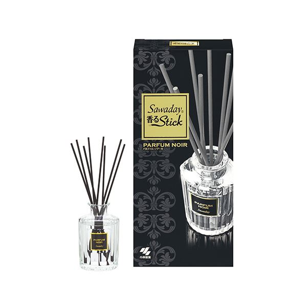 【商品名】 （まとめ）小林製薬 Sawaday 香るスティックパルファム ノアール 本体 70ml 1セット【×10セット】 【ジャンル・特徴】 濃密なフレグランスオイルを使用したプレミアムな香り。 