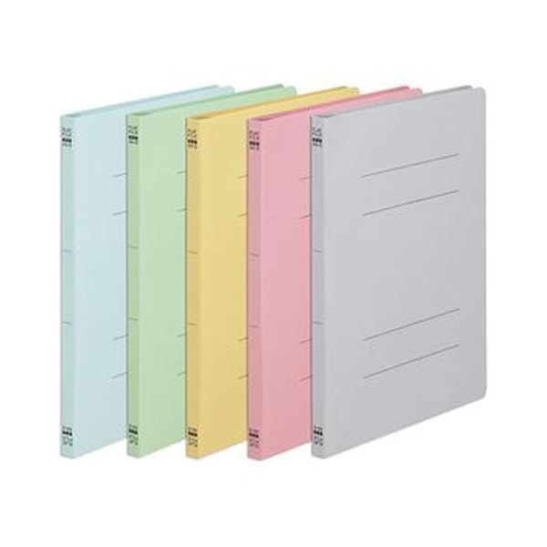 【商品名】 （まとめ）TANOSEE フラットファイル（ノンステープルタイプ）A4タテ 150枚収容 背幅18mm カラーミックス 5色 1セット（5冊：各色1冊）【×50セット】 【ジャンル・特徴】