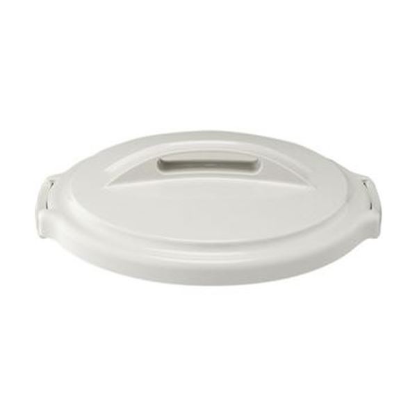 【商品名】 （まとめ）リス WORK＆WORK丸ペール45L フタ グレー DS-986-842-0 1個（本体別売）【×20セット】 【ジャンル・特徴】 屋外にも便利な大型ペール。 [ DS-986