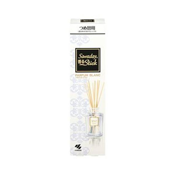 【商品名】 （まとめ）小林製薬 Sawaday 香るスティックパルファム ブラン つめ替用 70ml 1セット【×20セット】 【ジャンル・特徴】 濃密なフレグランスオイルを使用したプレミアムな香り。