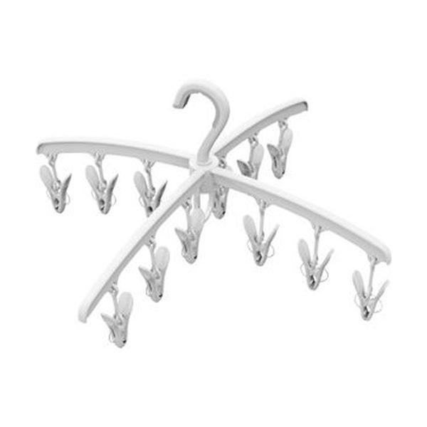 【商品名】 （まとめ）小久保工業所 クロスハンガーピンチ12個付 KL-075 1個【×20セット】 【ジャンル・特徴】 広げて干せば速く乾く! [ KL-075 ]