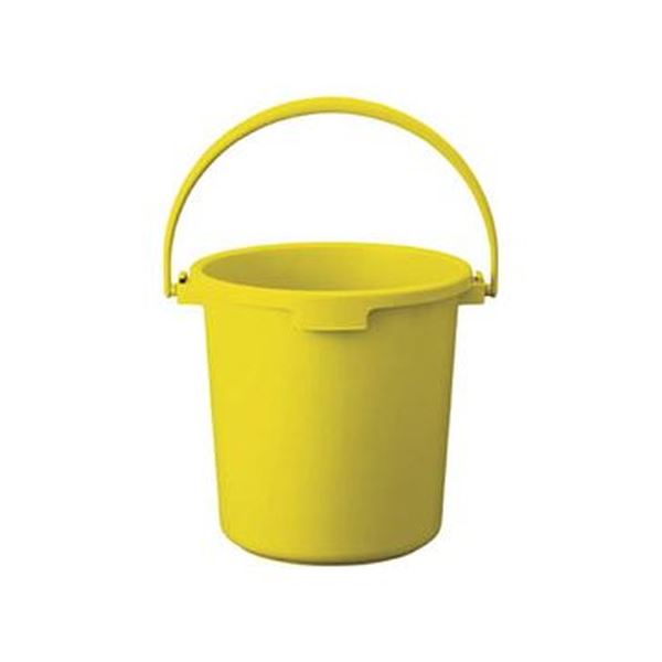 【商品名】 （まとめ）TRUSCO PPカラーバケツ 22L黄 TPPB-22-Y 1個【×10セット】 【ジャンル・特徴】 肉厚で強度あるスタンダードのカラーバケツです。 [ TPPB-22-Y ]