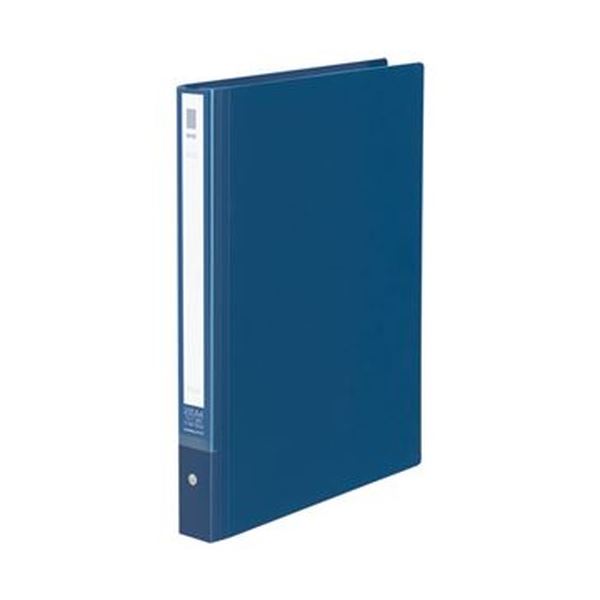 【商品名】 （まとめ）コクヨ クリヤーブック（NEOS） 替紙式 A4タテ 30穴 20ポケット付属 背幅33〜50mm ネイビー ラ-NE730DB1冊【×10セット】 【ジャンル・特徴】 【差替式