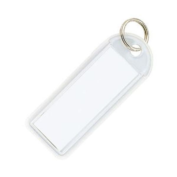 【商品名】 （まとめ）コクヨ ソフトキーホルダー型名札カード寸法42×17mm 白 ナフ-225W 1セット（50個）【×5セット】 【ジャンル・特徴】 片面表示で色分けできる。 [ ナフ-225W 