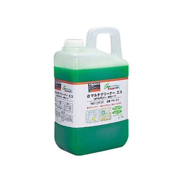【商品名】 （まとめ）TRUSCO αマルチクリーナーエコ3L PS-03 1個【×5セット】 [ PS03 ]