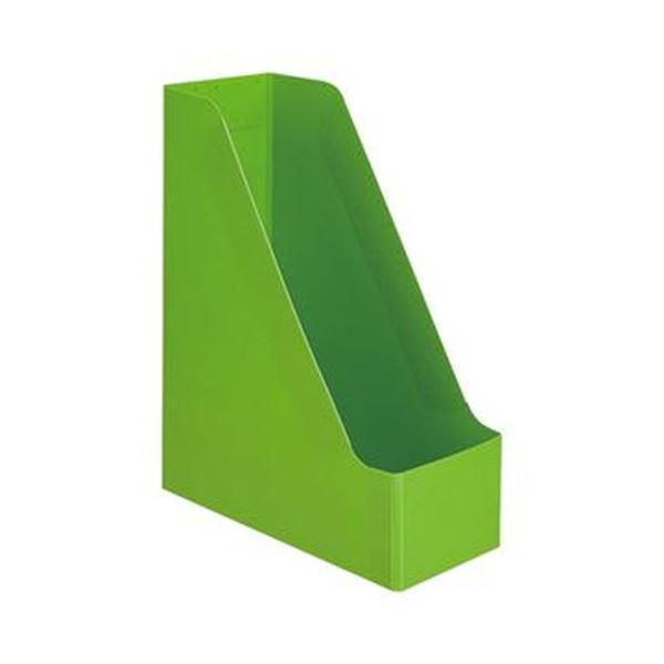 【商品名】 （まとめ）TANOSEE PP製ボックスファイル（組み立て式）A4タテ グリーン 1セット（10個）【×5セット】 【ジャンル・特徴】 薄くて丈夫なPP製。 [ TPT-A4-GN ]