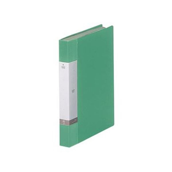 【商品名】 （まとめ）リヒトラブ リクエスト クリヤーブックA4タテ 40ポケット 背幅32mm 緑 G3202-7 1セット（10冊）【×3セット】 【ジャンル・特徴】 【固定式】オフィスだけでなく
