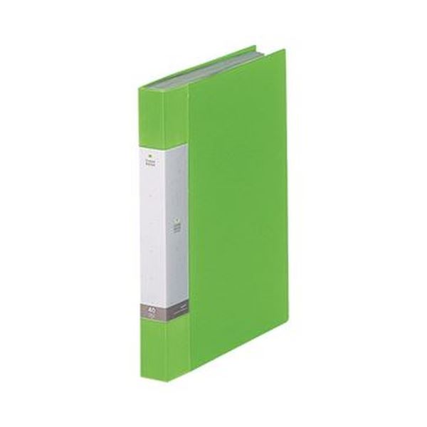 【商品名】 （まとめ）リヒトラブ リクエスト クリヤーブックA4タテ 40ポケット 背幅32mm 黄緑 G3202-6 1セット（10冊）【×3セット】 【ジャンル・特徴】 【固定式】オフィスだけでな