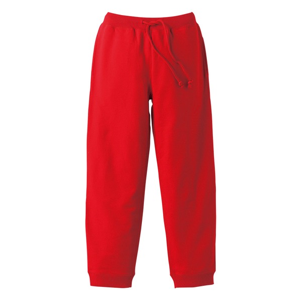 【商品名】 10オンス裏地パイルスウェット パンツ レッド M
