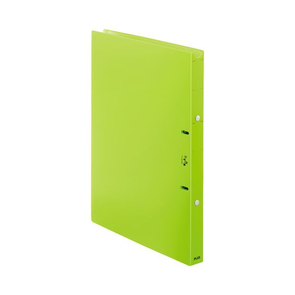 【商品名】 （まとめ）プラス 利用者カルテ リングファイルA4S グリーン【×10セット】 [ FL-804RF ]