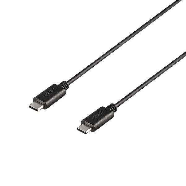 バッファロー（サプライ） USB2.0ケーブル C-C 1.5m ブラック BU2CC15BK〔代引不可〕