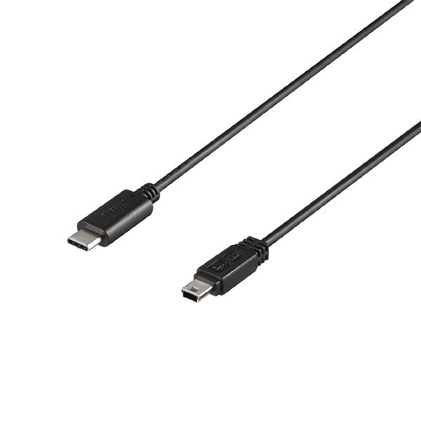 バッファロー（サプライ） USB2.0ケーブル C-miniB 2m ブラック BU2CMN20BK〔代引不可〕