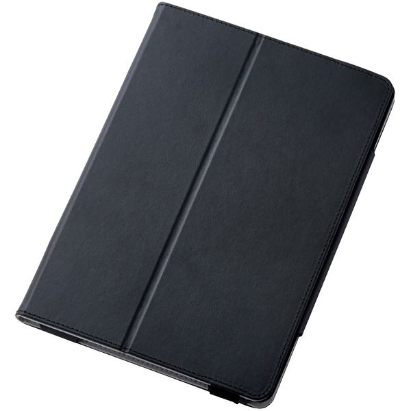 エレコム iPad 10.22019年モデル用フラップケース／ソフトレザー／2アングル／軽量／ブラック TB-A19RPLFBK〔代引不可〕