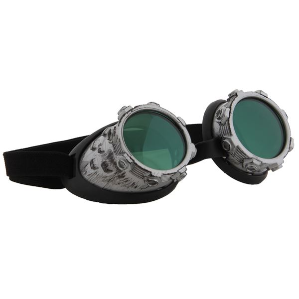 【商品名】 ELOPE Cyber Steam Goggles シルバー／グリーン SLV／GRN（サイバースチーム ゴーグル） [ 301230 ]