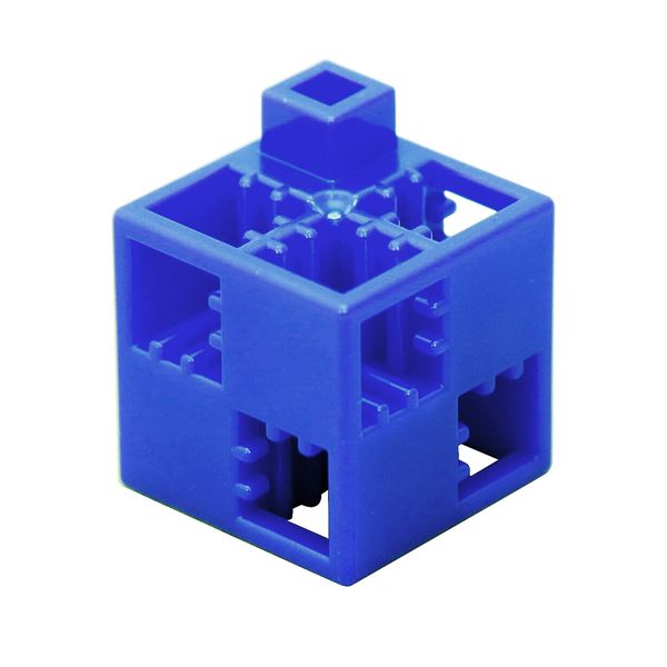 【商品名】 （まとめ）Artecブロック 基本四角 100P 青【×3セット】