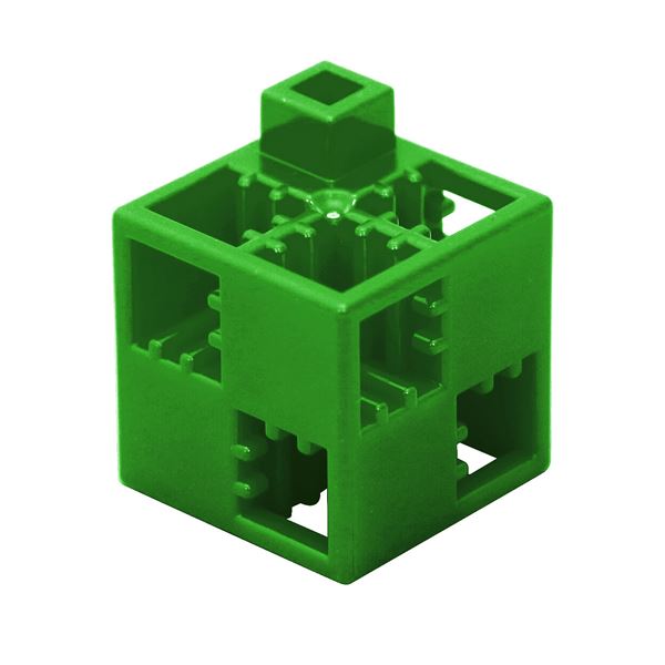 【商品名】 （まとめ）Artecブロック 基本四角 100P 緑【×3セット】