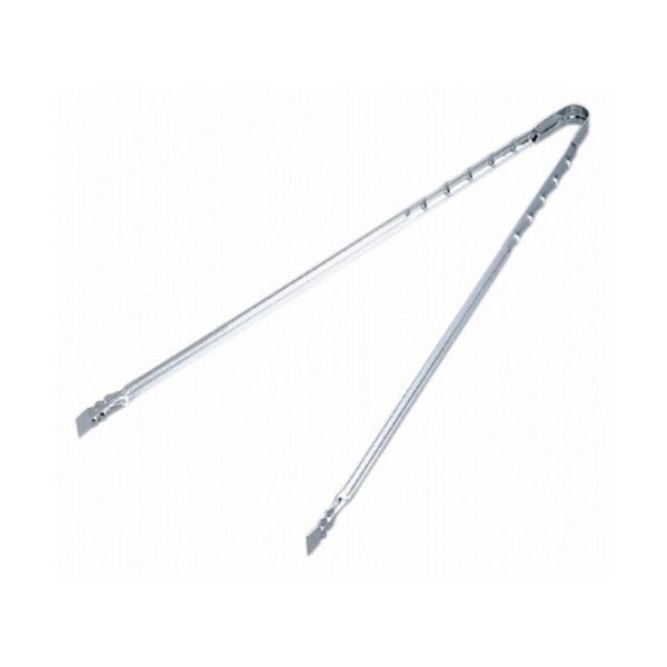 【商品名】 ロング 炭バサミ/火バサミ トング 【長さ60cm 3個セット】 亜鉛めっき鋼板 レスト 〔アウトドア キャンプ バーベキュー〕 【ジャンル・特徴】 ロング 炭バサミ 火バサミ トング 火