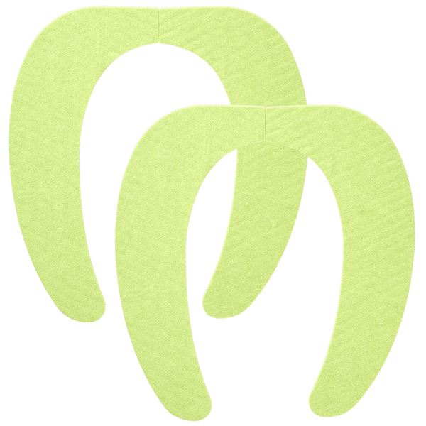 【商品名】 吸着式 便座カバー/トイレカバー 【グリーン 2組入 3個セット】 幅10cm 洗える レック ぴたQ 吸着べんざシート 〔お手洗い〕 【ジャンル・特徴】 レック ぴたQ 吸着べんざシート