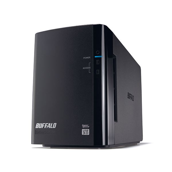 【商品名】 バッファロー ドライブステーションミラーリング機能搭載 外付けHDD USB3.0用 2ドライブ 8TB HD-WL8TU3/R1J 1台 【ジャンル・特徴】 USB3.0搭載で高速アクセ
