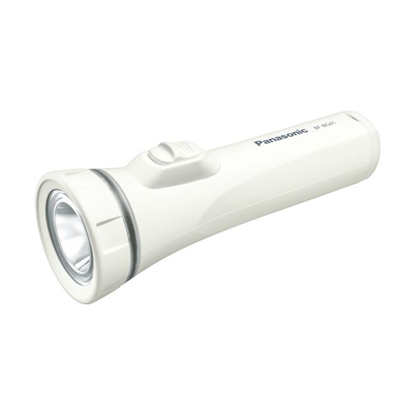 【商品名】 （まとめ）パナソニック LED懐中電灯 乾電池エボルタNEO単1形2本付 BF-BG41K-W 1個 【×3セット】 【ジャンル・特徴】 10年保存可能の電池付き [ BF-BG41K-W