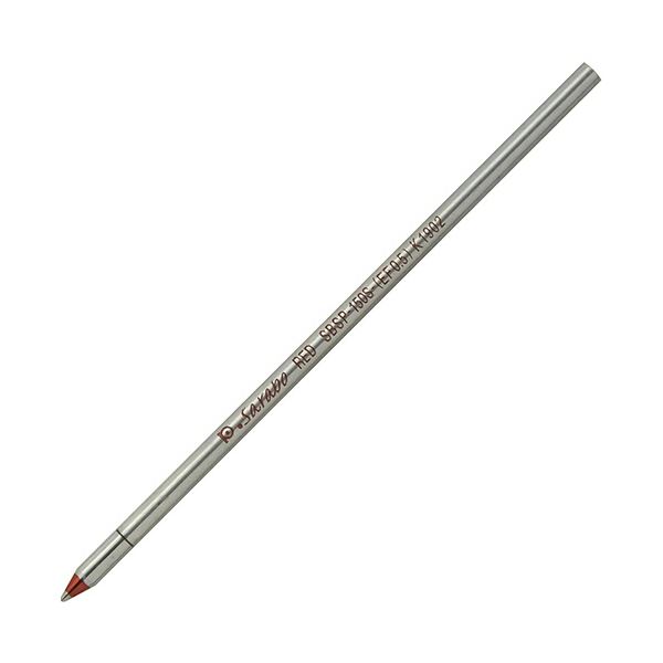 【商品名】 （まとめ）プラチナ 油性ボールペン 替芯（低粘度油性） 0.5mm 赤 SBSP-150S-（EF0.5） #2 1セット（10本） 【×3セット】 【ジャンル・特徴】 プラチナの油性ボー