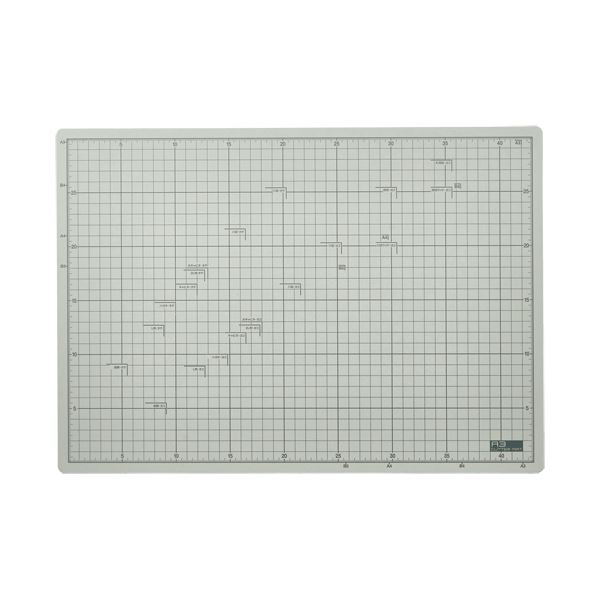 【商品名】 （まとめ）TANOSEE フタル酸エステル不使用 滑りにくいカッターマット A3 320×450mm 1枚 【×3セット】 【ジャンル・特徴】 フタル酸エステル不使用。 [ TGK-A3N