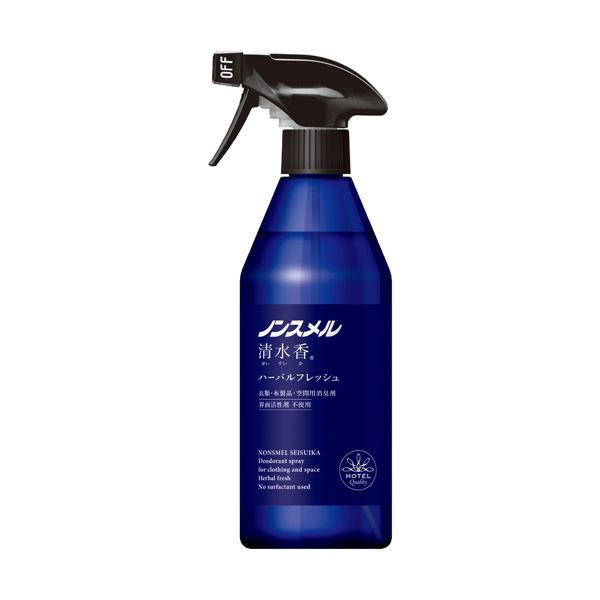 【商品名】 （まとめ）白元アース ノンスメル 清水香 ハーバルフレッシュの香り 本体 400ml 1本 【×5セット】 【ジャンル・特徴】 ホテル仕様！速乾タイプ。プロが選ぶ驚きの消臭！ [ 0139