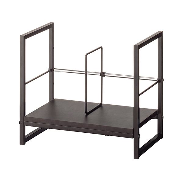 【商品名】 （まとめ）YAMAZEN デスク上ファイルラック 幅390mm ブラック DUF-4025BKBK 1台 組立品 【×3セット】 【ジャンル・特徴】 机上空間を有効利用。 [ DUF-40