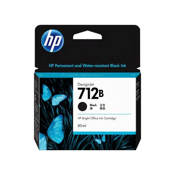 【商品名】 HP712Bインクカートリッジ ブラック 80ml 3ED29A [ 3ED29A ]